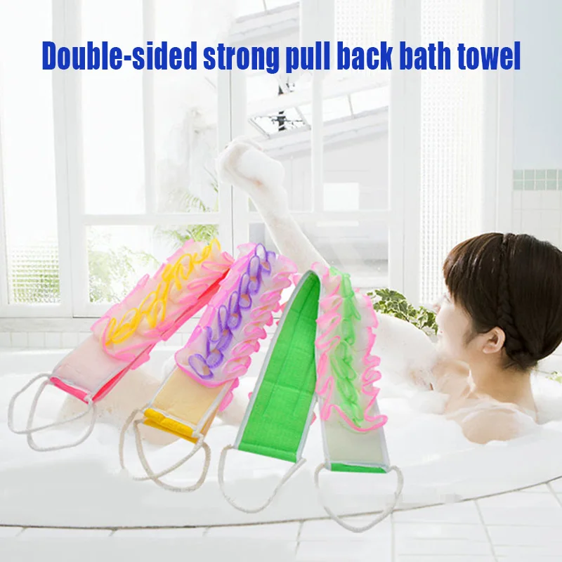 

Двухстороннее банное полотенце с вытяжным шариком, утолщенное Прямоугольное Двухстороннее полотенце SSwell