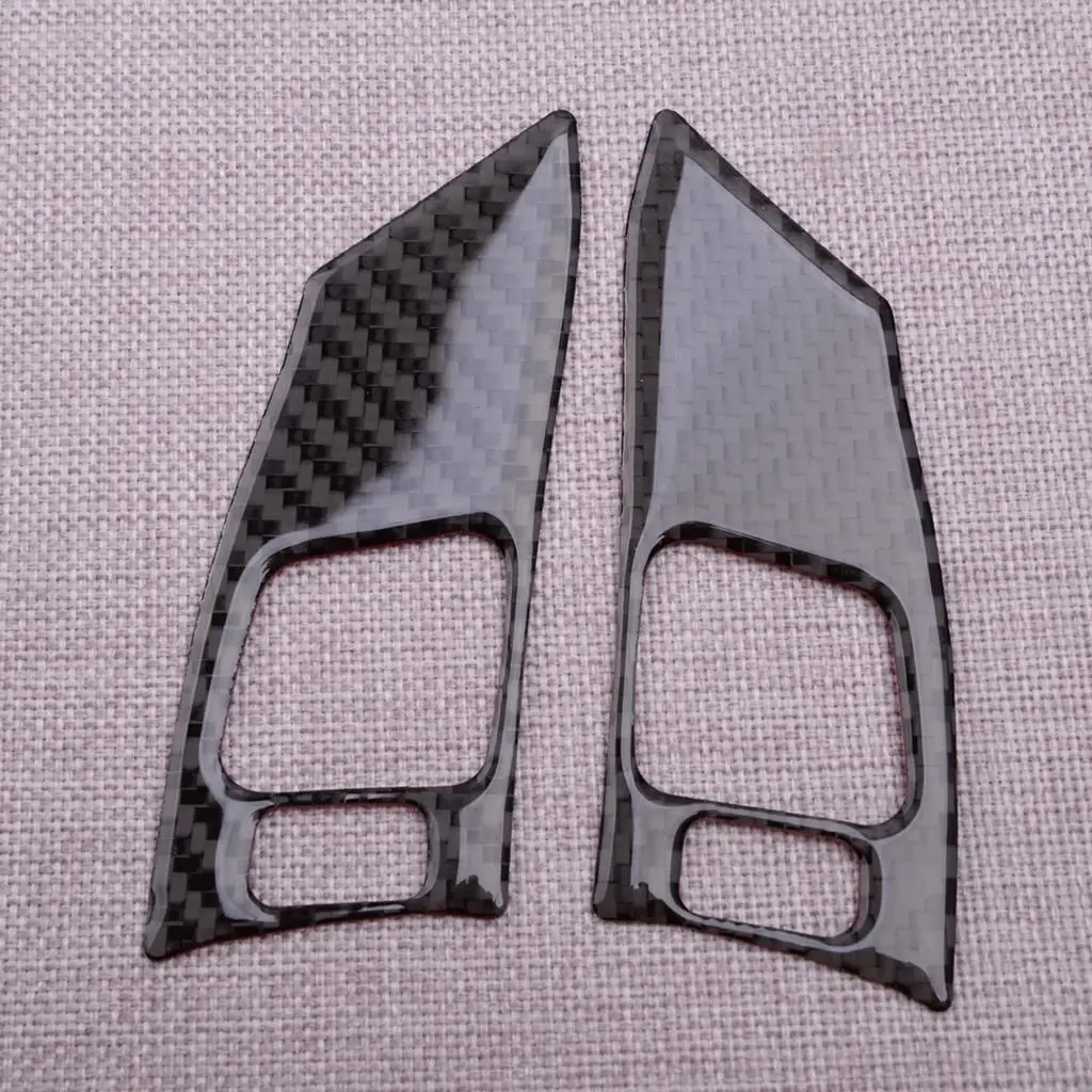 

2 шт./компл. Карбон волокно внутренняя рулевое колесо кнопки крышка отделка декор, пригодный для Lexus IS250 300 350 2012-2010 2009 2008 2007 2006