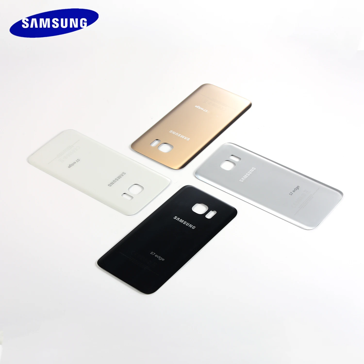 Стеклянный корпус S7 G930F G930P задняя крышка аккумулятора для Samsung Galaxy Edge G935F G935P +
