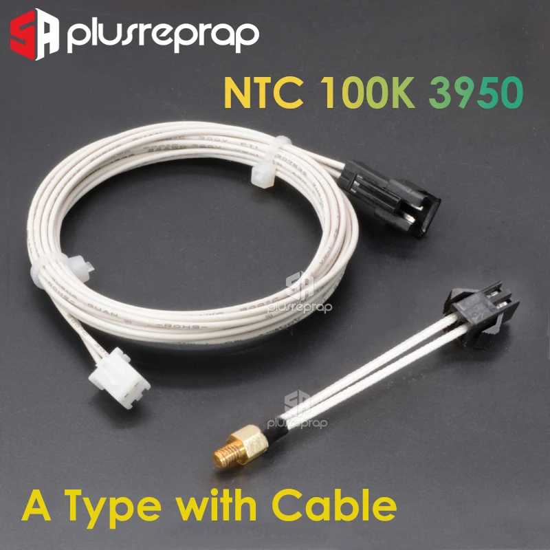 M3 Stud винтовой термистор 100K NTC 3950 для экструдера 3D принтера Hotend|Детали и аксессуары