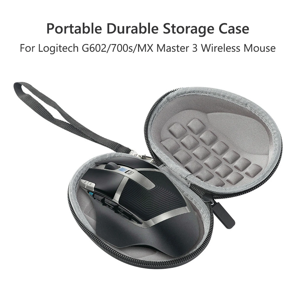 

Portable Storage Case Suitable for Logitech G602/700s/MX Master 3 Wireless Mouse Bag High Quality