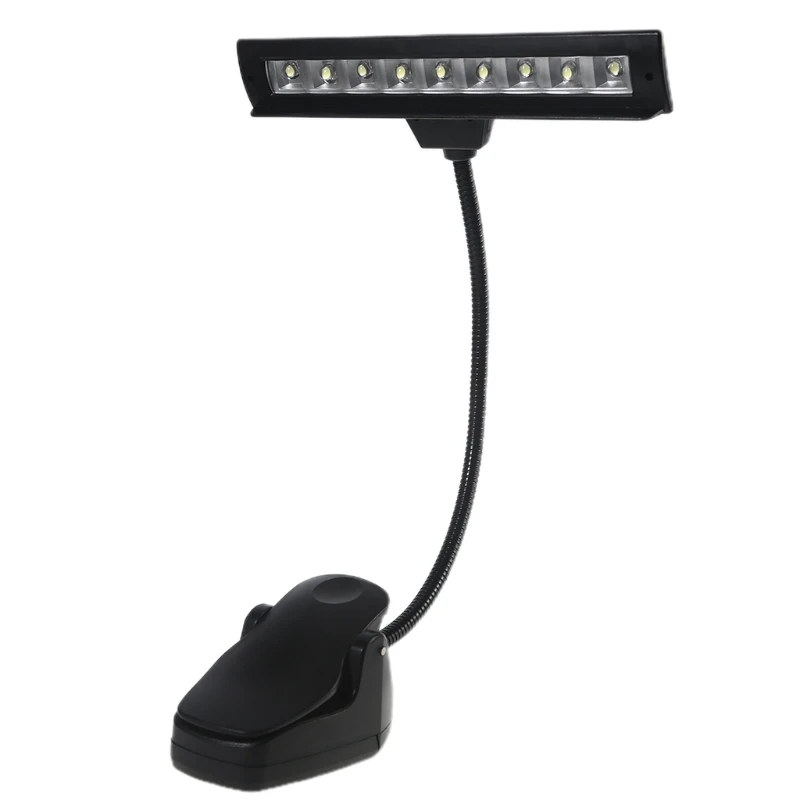 LED Desk Lamp with Flexible Gooseneck Clip on Light for Dorm Studying Office Bedroom Eye-Caring and Energy Saving | Компьютеры и офис