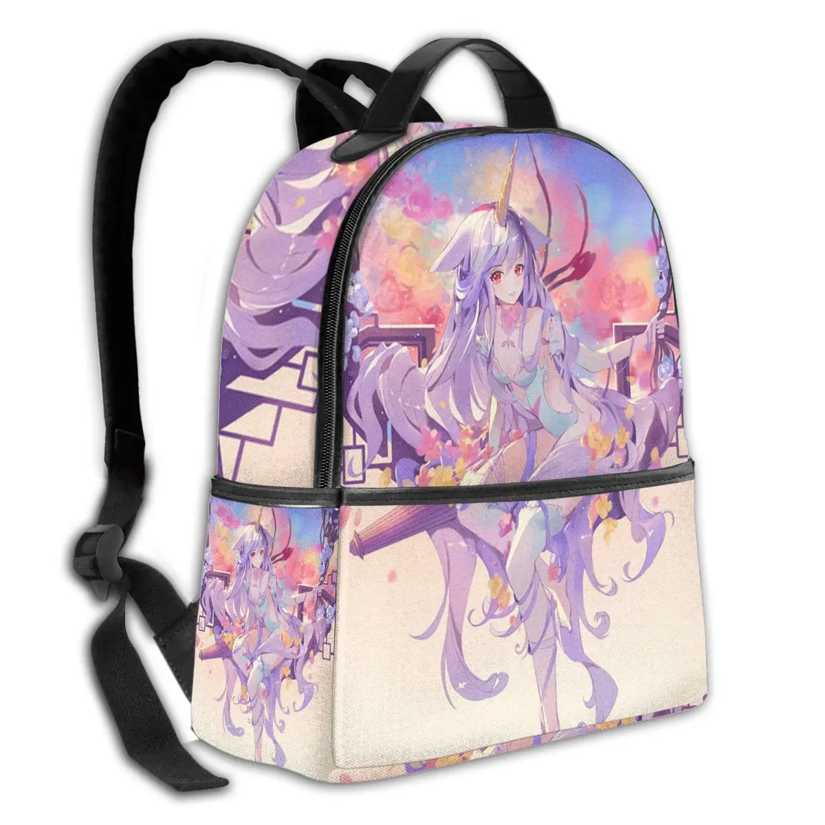 

Anime girl men and women fashion backpack bicycle light hiking outdoor backpack Thanksgiving Christmas gift backpack