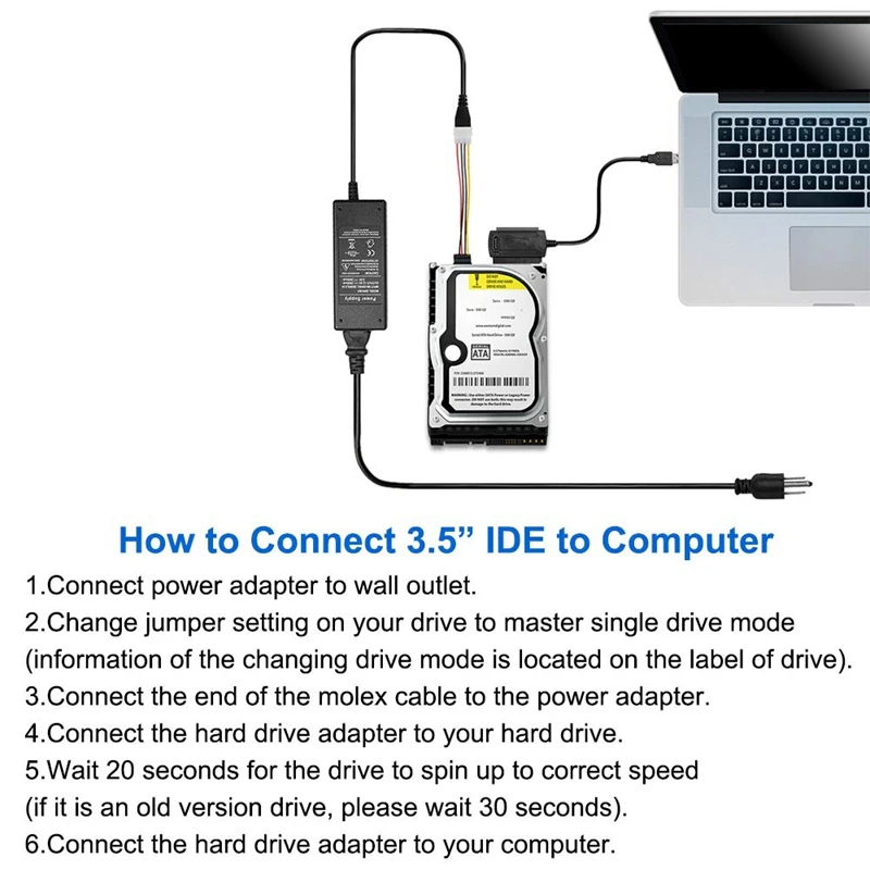 sata pata ide drive to usb 2 0 adapter converter cable for hard drive disk hdd 2 5 inch 3 5 inch with externalus plug free global shipping