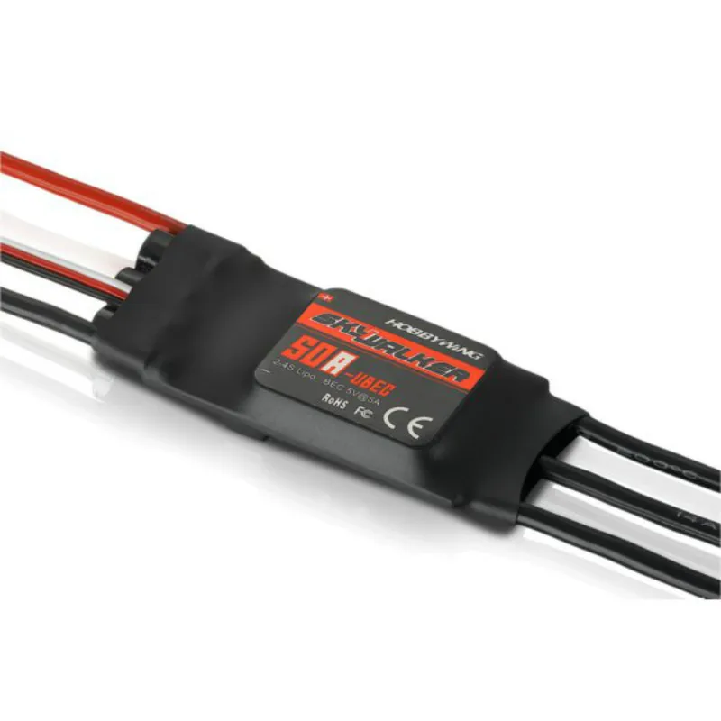 Бесщеточный Регулятор Скорости HOBBYWING Skywalker 12A 15A 20A 30A 40A 50A 60A 80A ESC UBEC для