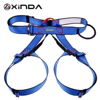 professional outdoor sports safety belt rock climbing mountain harness waist support half body harness aerial survival equipment