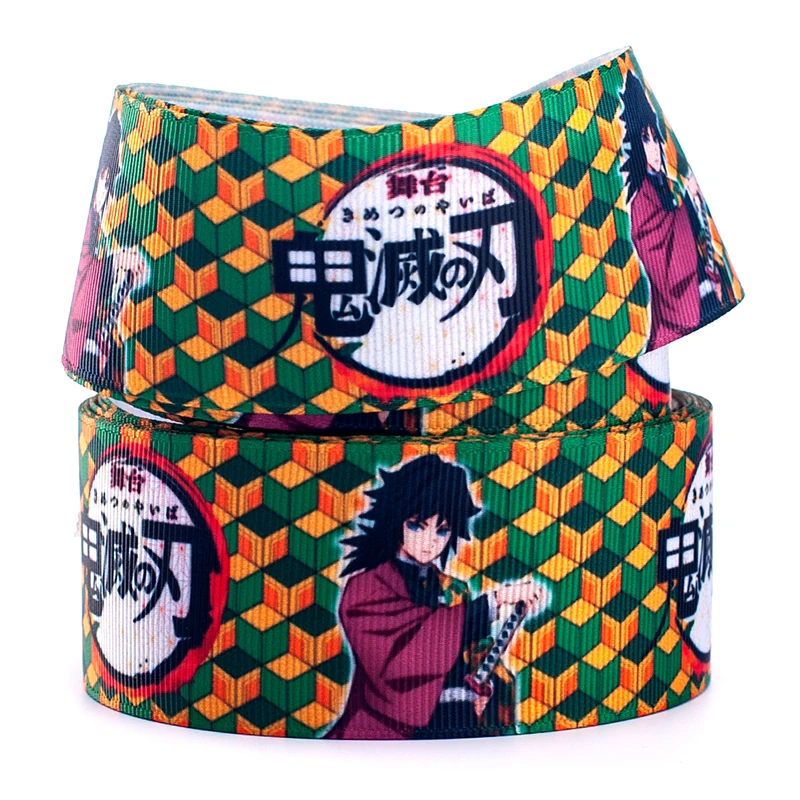 Новый 50 ярдов в японском стиле с принтом персонажей из мультфильмов Grosgrain