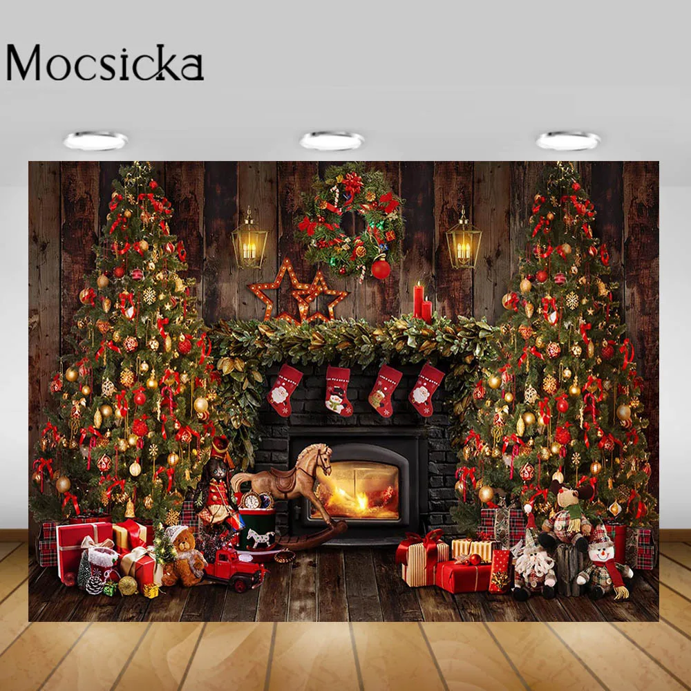 Рождественский фон для фотосъемки
