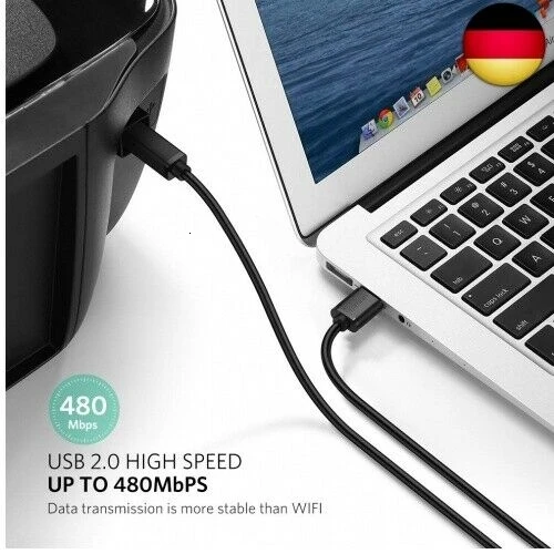 UGREEN Druckerkabel 5 м Scannerkabel USB B Kabel A auf Drucker (5 м)|Кабели| |