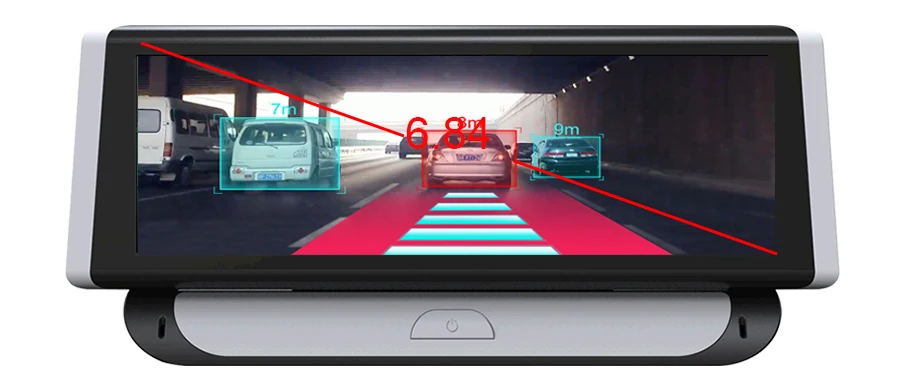 Anfilite 8 дюймов 4G Автомобильный видеорегистратор Камера gps FHD 1080P Android Dash Cam навигация ADAS Автомобильный видеорегистратор двойной объектив приборная панель