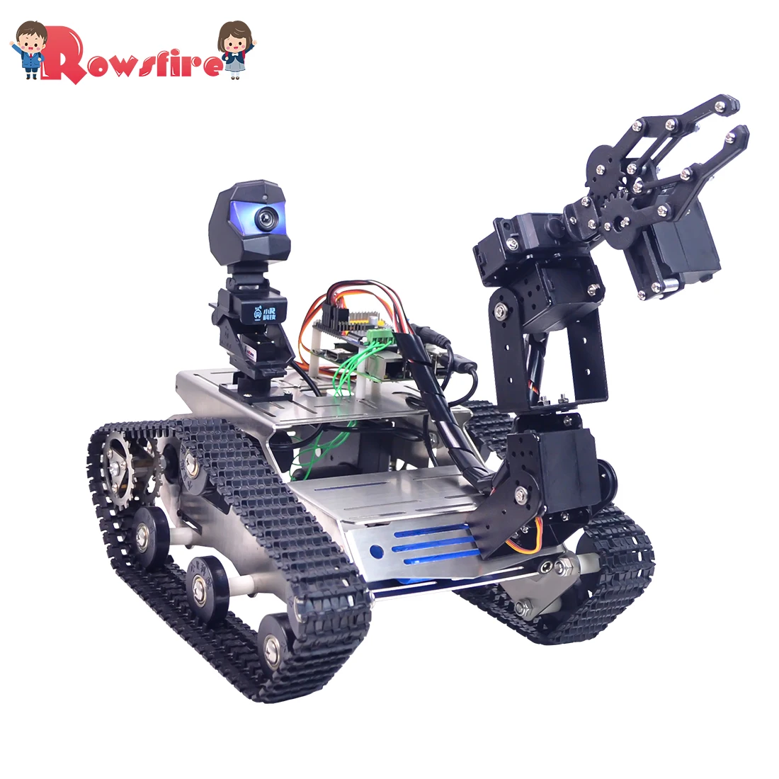 

Программируемый TH Wi-Fi FPV Танк робот автомобильный комплект с рычагом для Arduino MEGA-стандартная версия/версия обхода маленький/большой коготь