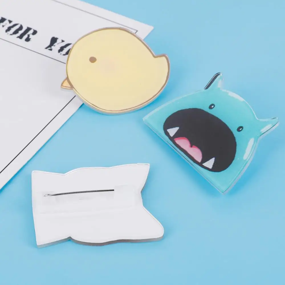 Мультяшный милый акриловый значок в виде клубники арбуза|badges for clothing|backpack badgebadge