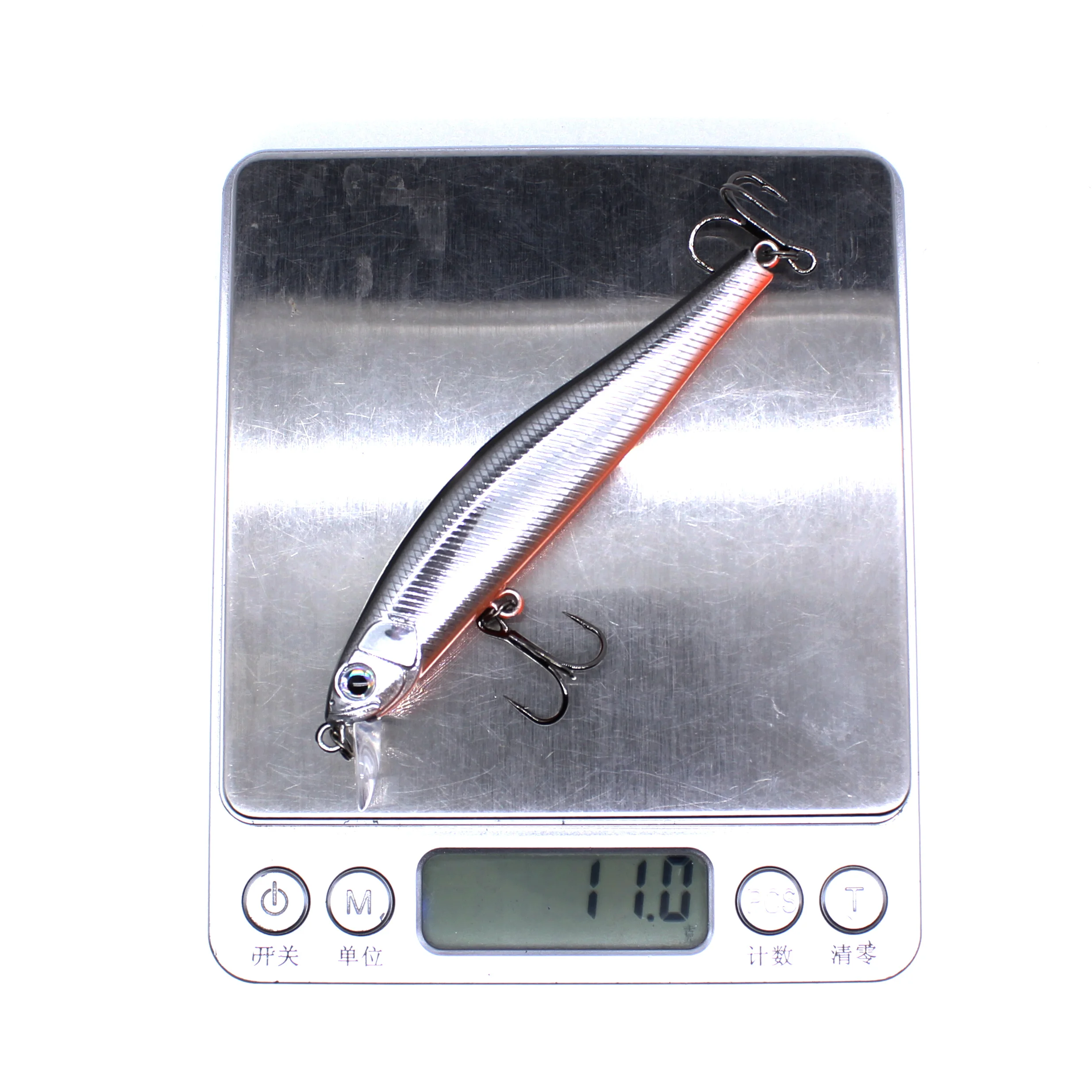 AOCLU Jerkbait Wobblers 9cm 11g Depth 1m Hard Bait Minnow Fishing Lures Floating Weight Transfer System for Long Casting Tackle