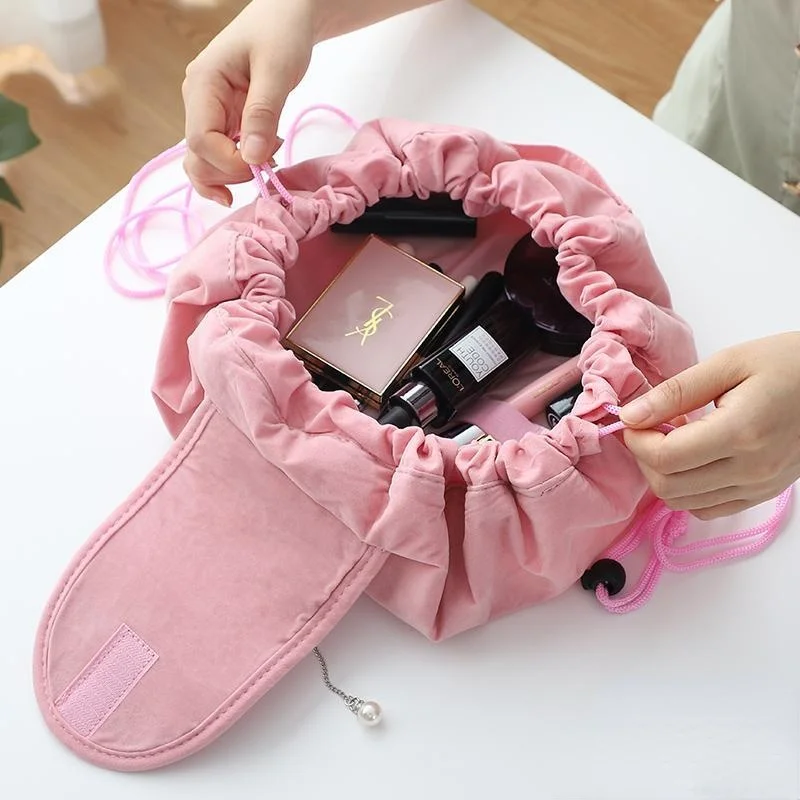 

Makeup Bag Reusable Travel Toiletry Bag with Large Capacity Multi-function Portable Storage Bag for Women Closet Bag Organizer