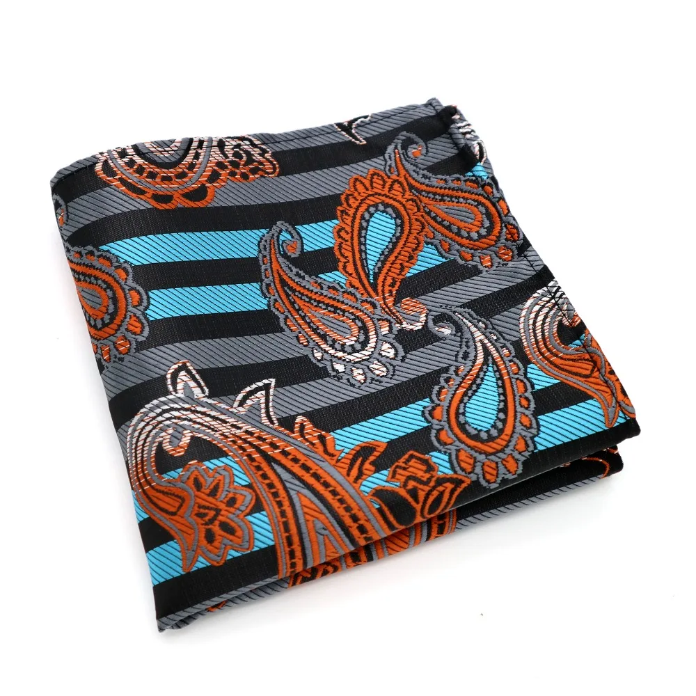 Носовой платок мужской из 100% шелка 25 х25 см | Аксессуары для одежды