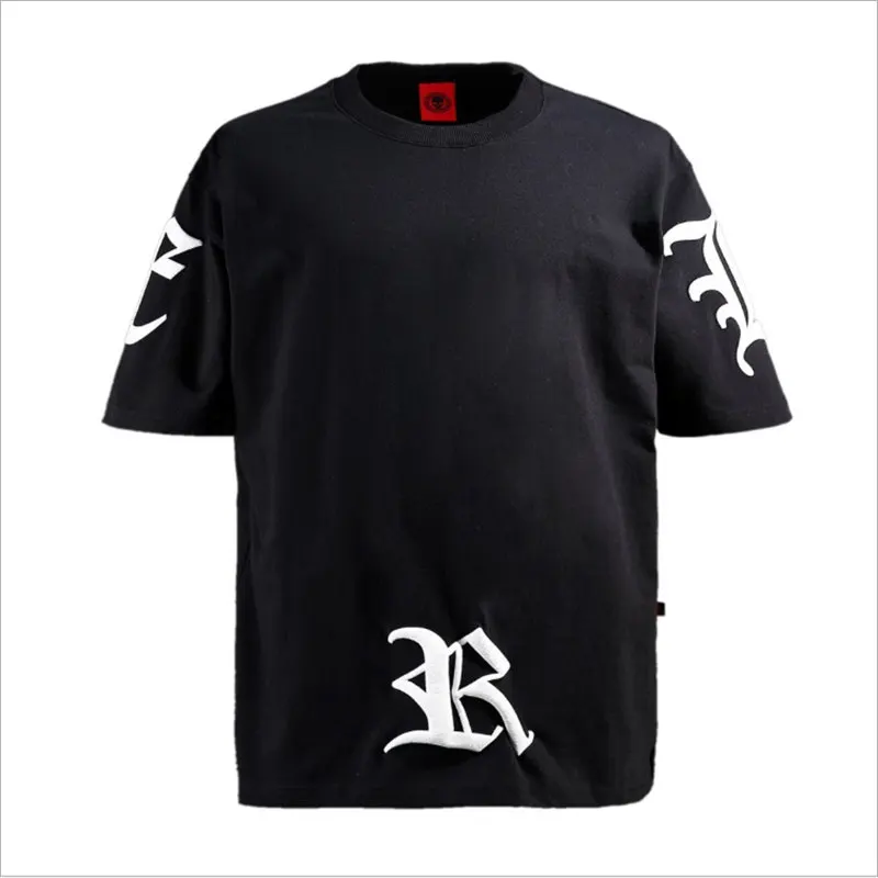 

2021 Summer New Men's T-shirt Male Short-sleeved Fitness Suit Breathable Loose Short-sleeved T-shirt Leisure Running Sports Top