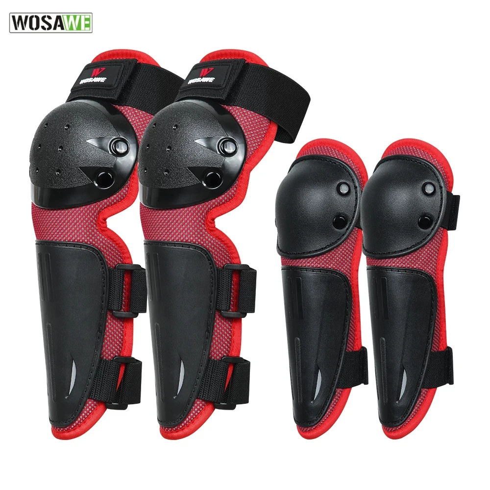 Детский защитный наколенник WOSAWE для езды на велосипеде комплект горном
