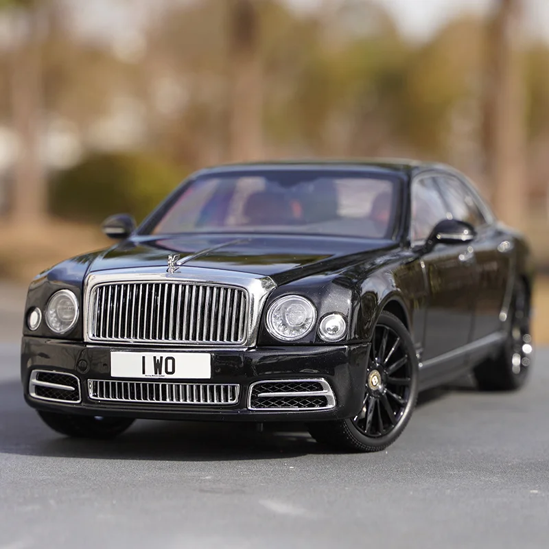 

1/18 alloy die-casting car model plausible AR Bentley Bentley Mulsanne Centennial Edition Adult Collection Children's Toy