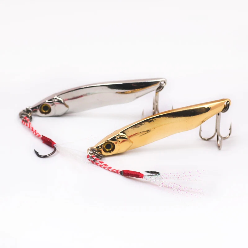 

POETRYYI 11g/16g/21g/28g Metal Spinner Spoon Fishing Lure Hard Baits Sequins Noise Paillette Artificial Bait with Treble Hook