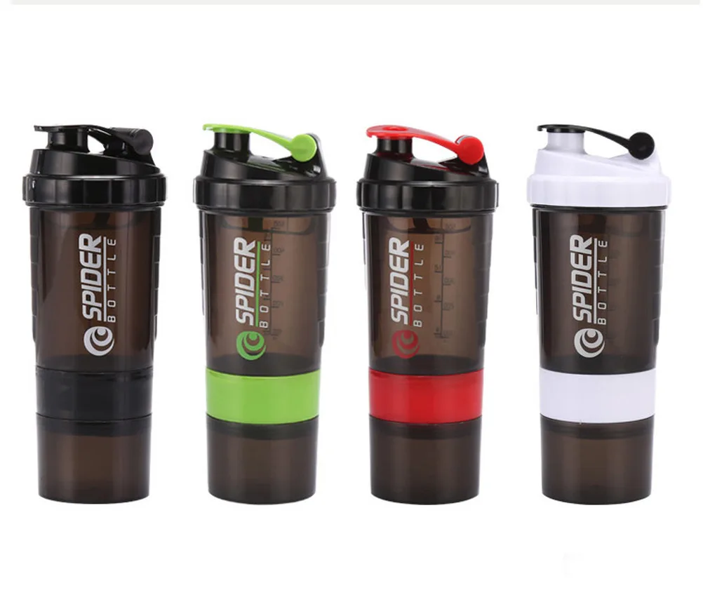Шейк чашка протеиновый порошок портативная Спортивная белка белая бутылка для