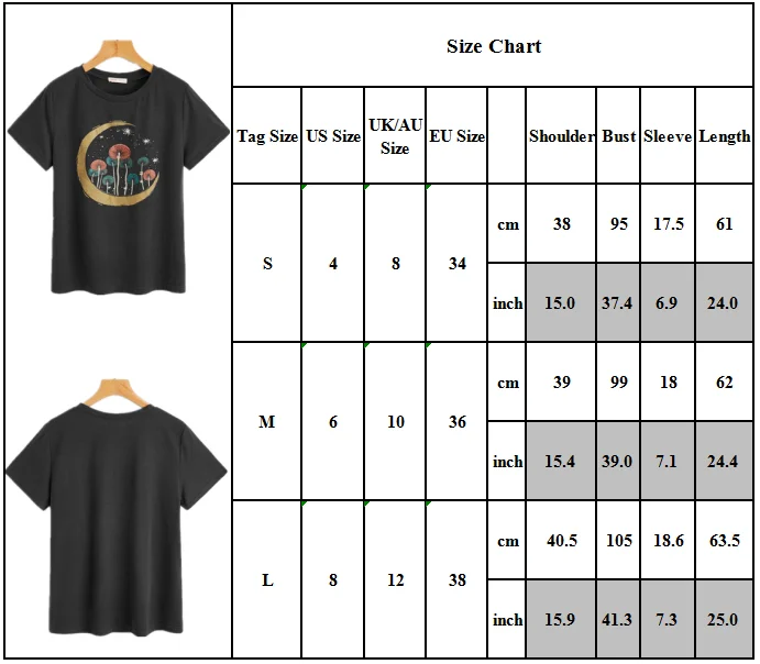 

Women Summer Print Short Sleeve Crew Neck T-Shirt Blouse Casual Pullover Tee Top