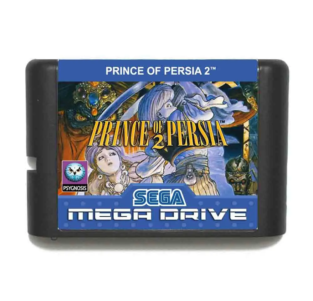Новое поступление 16-битная игровая карта Prince of Persia 2 с коробкой для Sega Megadrive/Genesis |