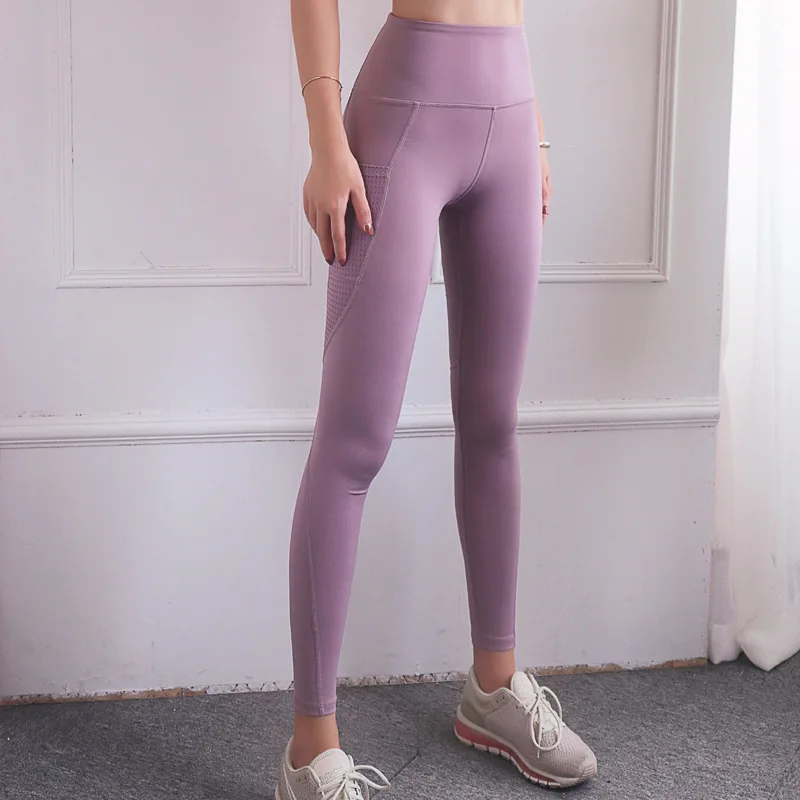Женские спортивные бесшовные леггинсы для занятий фитнесом йогой штаны женщин с