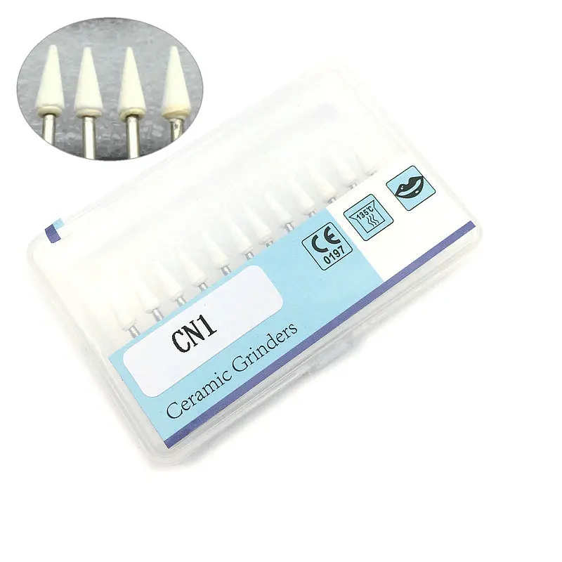 12 шт. стоматологический пламя белый камень полировка FG боры CN1 Bur Fit