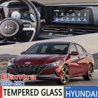 Автомобильная навигация для Hyundai Elantra Avante i30 Sedan CN7 MK7 2021 2022, автомобильная навигация, плёнка для GPS, сенсорный Полноэкранный протектор, закаленное стекло