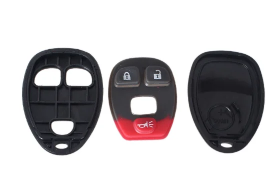 XZCFOR 3 кнопки без чипа пустой пульт дистанционного управления 2 + 1 панический ключ