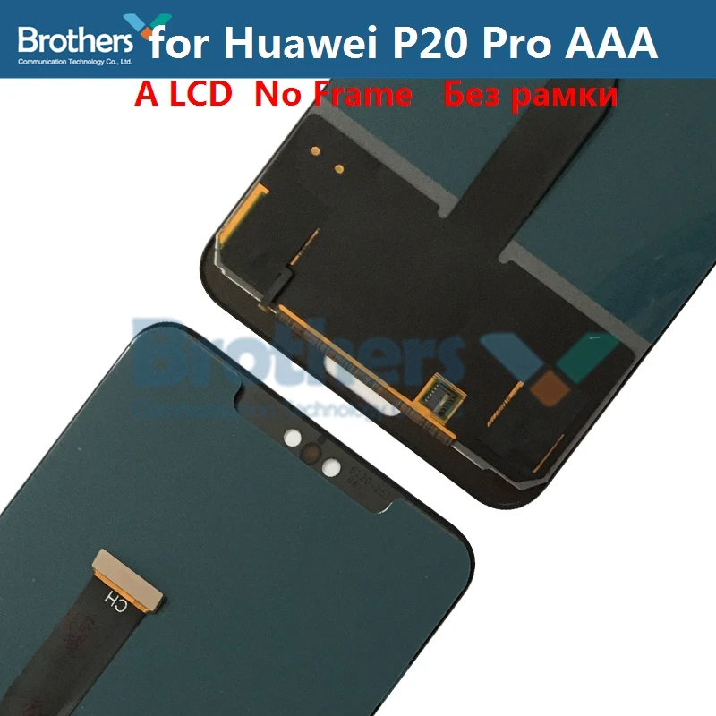 ЖК-дисплей Дисплей для huawei P20 Pro ЖК-дисплей Экран для P20 Pro CLT-L09 CLT-L29 CLT-AL00 CLT-AL01 ЖК-дисплей сборки Сенсорный экран планшета Тесты