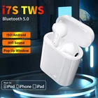 Горячая Распродажа i7s TWS Bluetooth-наушники для всех смартфонов, спортивные наушники, стереонаушники, беспроводные Bluetooth-наушники-вкладыши Hesdset pods
