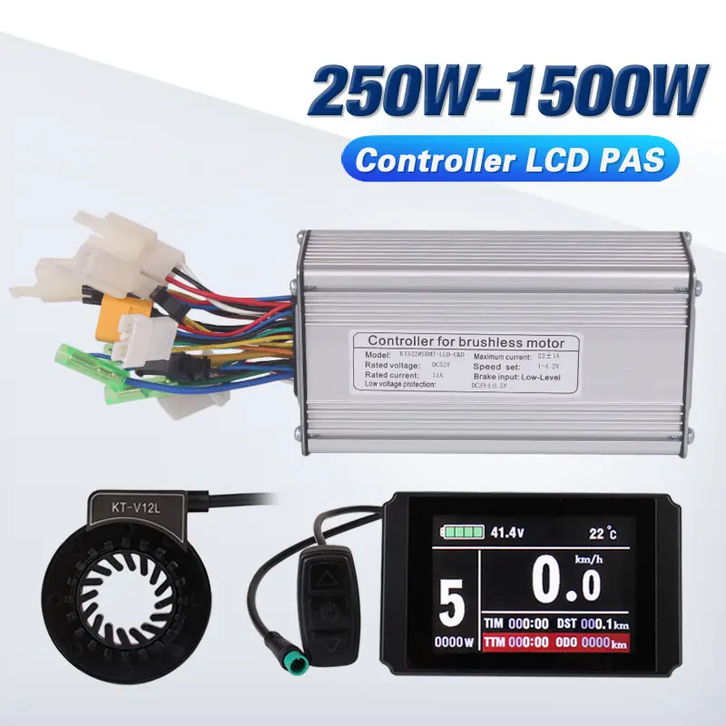 Bafang контроллер KT мотор электровелосипеда в 36 В 48 52V 1500W 1000W 500W 350W 250W Двойной режим