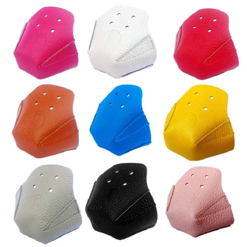 1 pair Toe Cap Protective Cover Ice Skates PU Leather Roller Skate Protectors Guard |