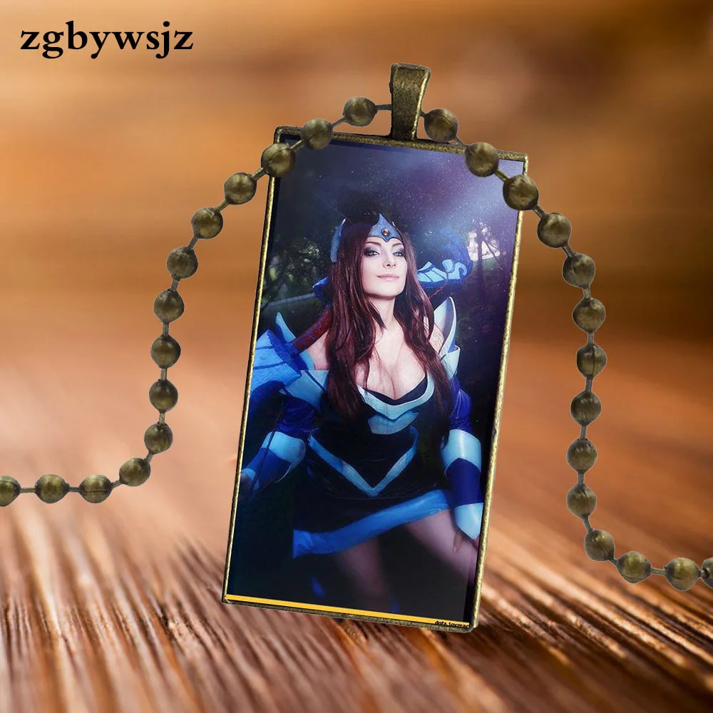 Mirana Dota 2 старинные ювелирные изделия нержавеющей стали Цвет кабошоны