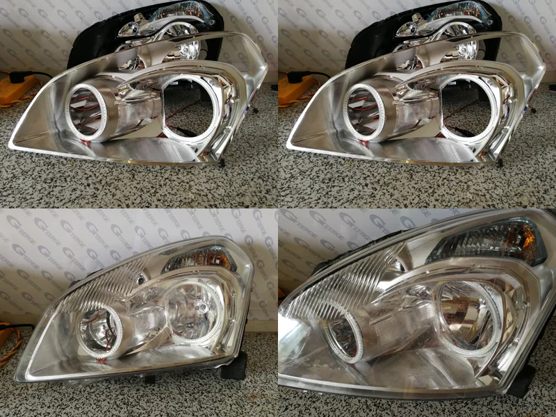 Для Nissan Qashqai J10 2007 2008 2009 2010 предлицевая сторона ультра яркий SMD СВЕТОДИОДНЫЙ
