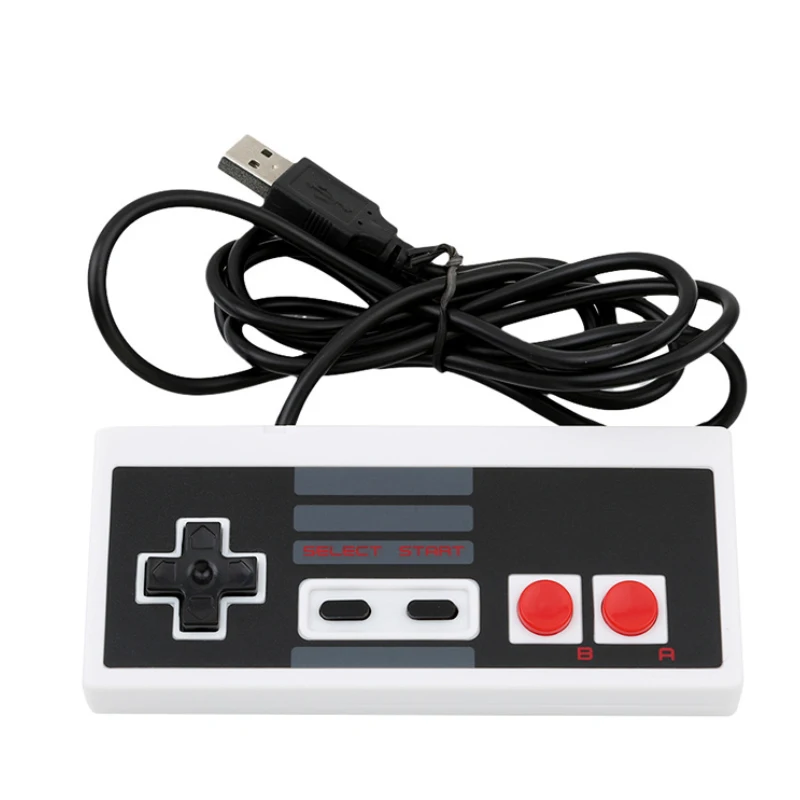Игровой джойстик в стиле ретро классический геймпад для игр NES на ПК Mac проводные