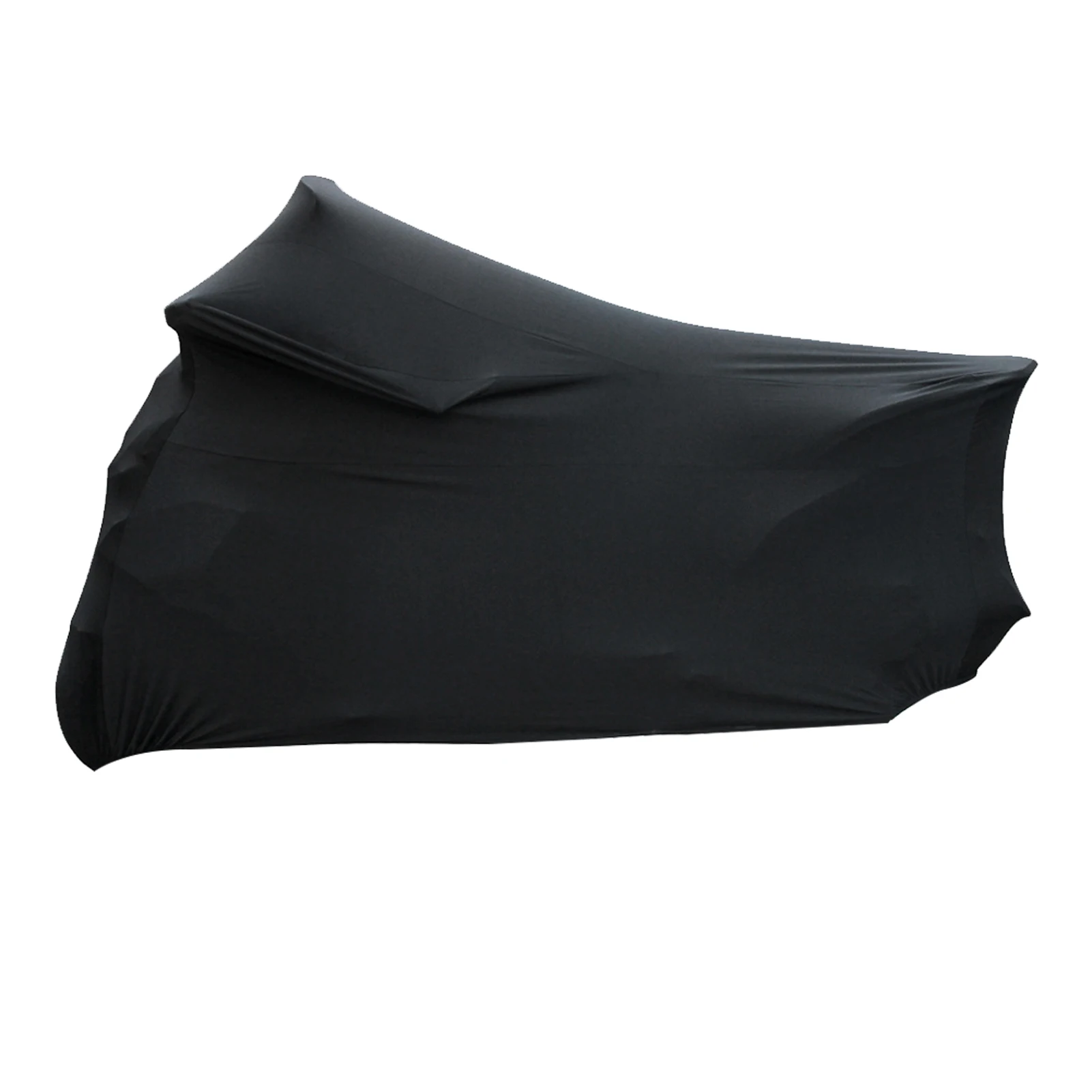 

Motorcycle Cover Garage Soft Stretch Foldable Durable Hall Show Dust Protection Elastic Breathable Indoor Universal Anti Wrinkle