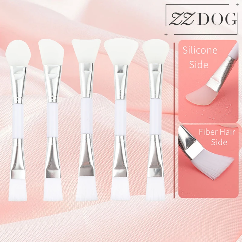 

ZZDOG 1Pcs Skin Care Cosmetic Beauty Tool Facial Face Mask Brush Mask Mud Mixing Tools Double Ended Concealer Makeup Brushes