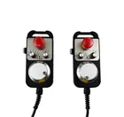 ЧПУ маховичок импульсный генератор 46 осей подвесной MPG с аварийной остановкой для Siemens MITSUBISHI System 5V ручной генератор импульсов