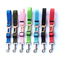 nylon pet retractable seat belt cat collar chain belt dogs lead flexi leash rope safety supplies accessories for dog in car