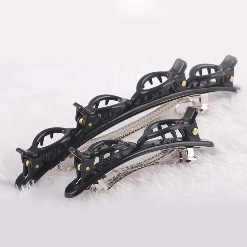 

Hot 2pcs Double Bangs Hairstyle Hairpin Professional Hairpin Double Layer Bangs Clip Pin Hairpin Hair Clip Hairband Barrette MVI