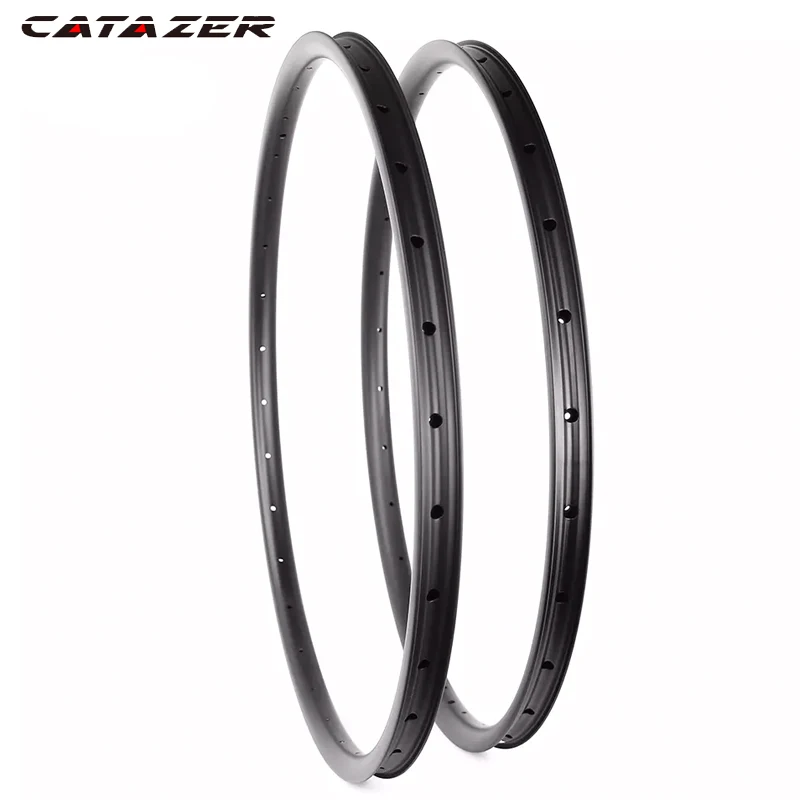 Легкий T800 27.5er 29er MTB XC 30x24 мм Асимметричный горный велосипед бескамерный