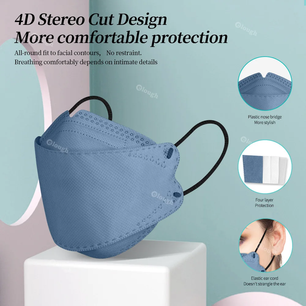 FFP2 маска сертифицированная CE FFP2Mask Mascarilla KN95 рыбные маскариллы FPP2 Homologadas Europe