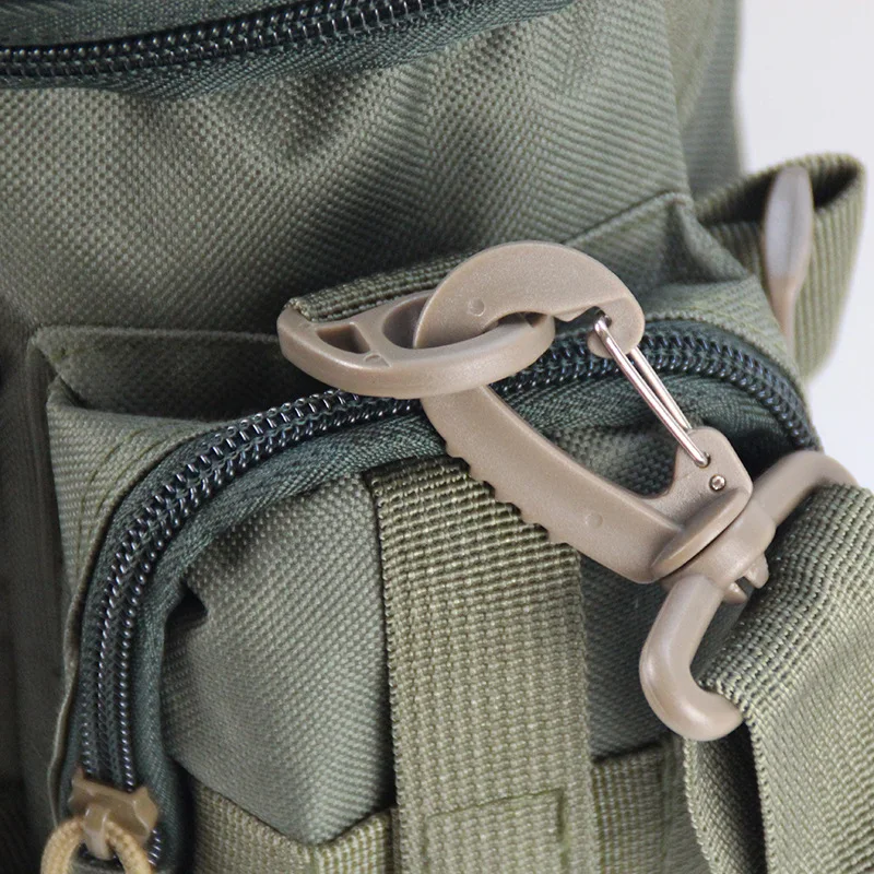 

Men's New Fishing Crossbody Bag Waterproof Canvas Outdoor Hunting Travel Camo Molle Backpack Hiking Fishing Lure Rod Chest Bag