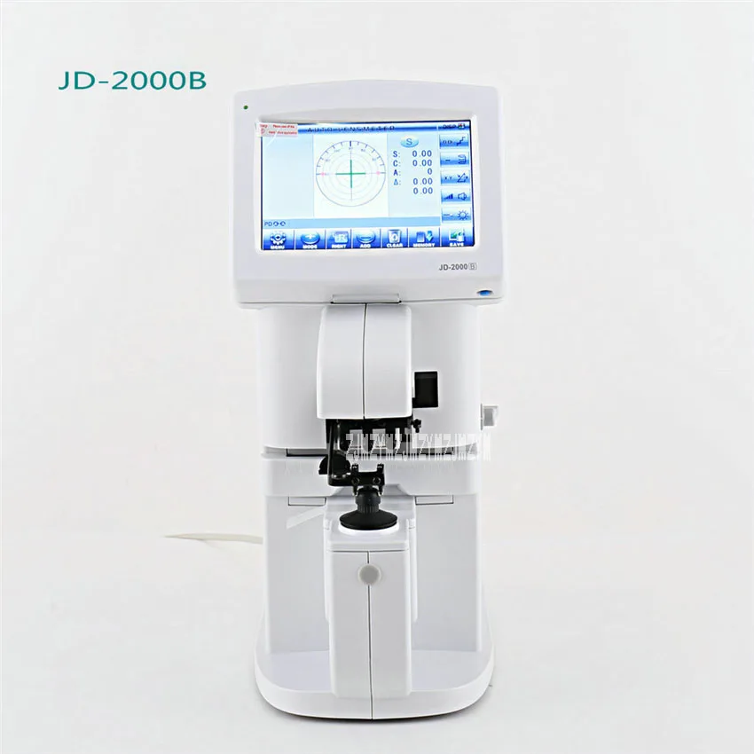 Портативное оборудование для очков JD2000B цифровой линзометр с сенсорным экраном 5