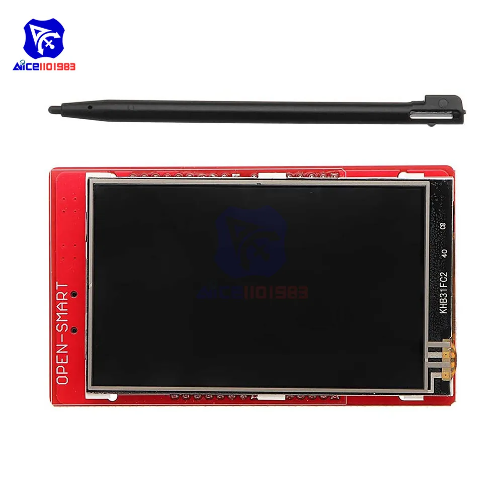 

diymore 3.2 Inch 240x400 TFT LCD Display Module Touch Screen Panel HX8352B LM75 Temperature Sensor for Arduino R3 MEGA2560