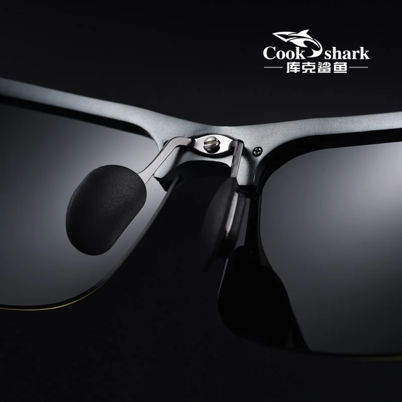 Солнцезащитные очки Cook shark Мужские Дневные И Ночные поляризационные изменяющие