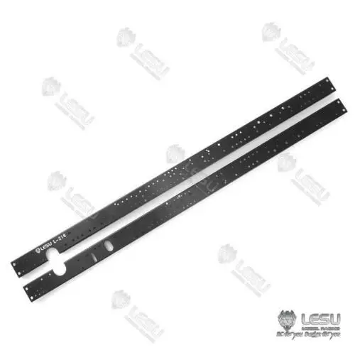 

Metal Chassis Rail Set For 1/14 Rc Lesu Z0001 6*6 6*4 Tamiyaya Tractor Rc Truck Parts Th16483