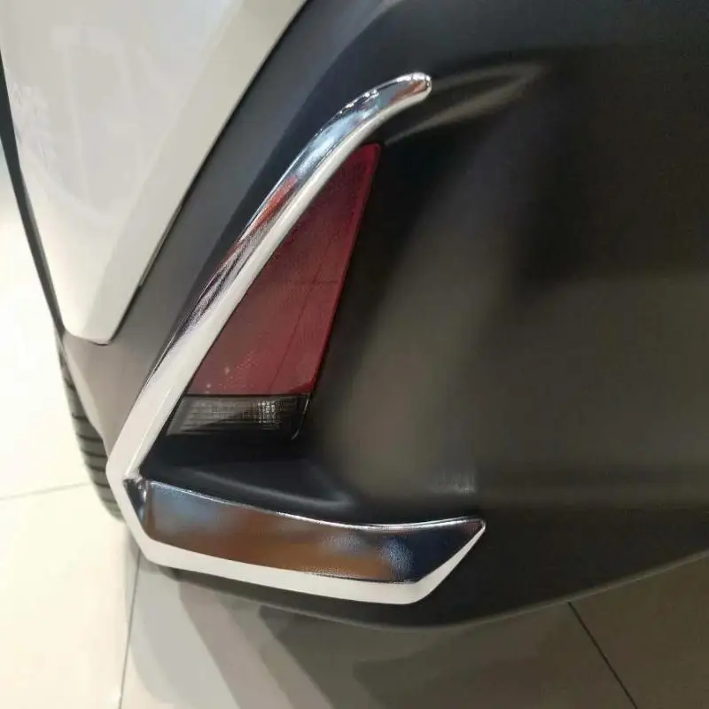 

Car Styling Accessories For lexus ux200 ux250h ux260h 2019 2020 chrome rear foglight cover trim scuff plate protector sticker